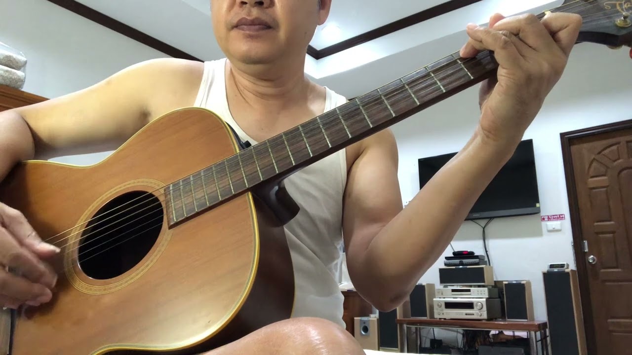 สอนเล่นเพลง #สายใยแม่ปิง - คนด่านเกวียน #nuiacoustica