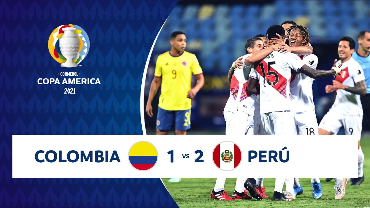 HIGHLIGHTS COLOMBIA 1 - 2 PER&Uacute; | COPA AM&Eacute;RICA 2021 | 20-06-21