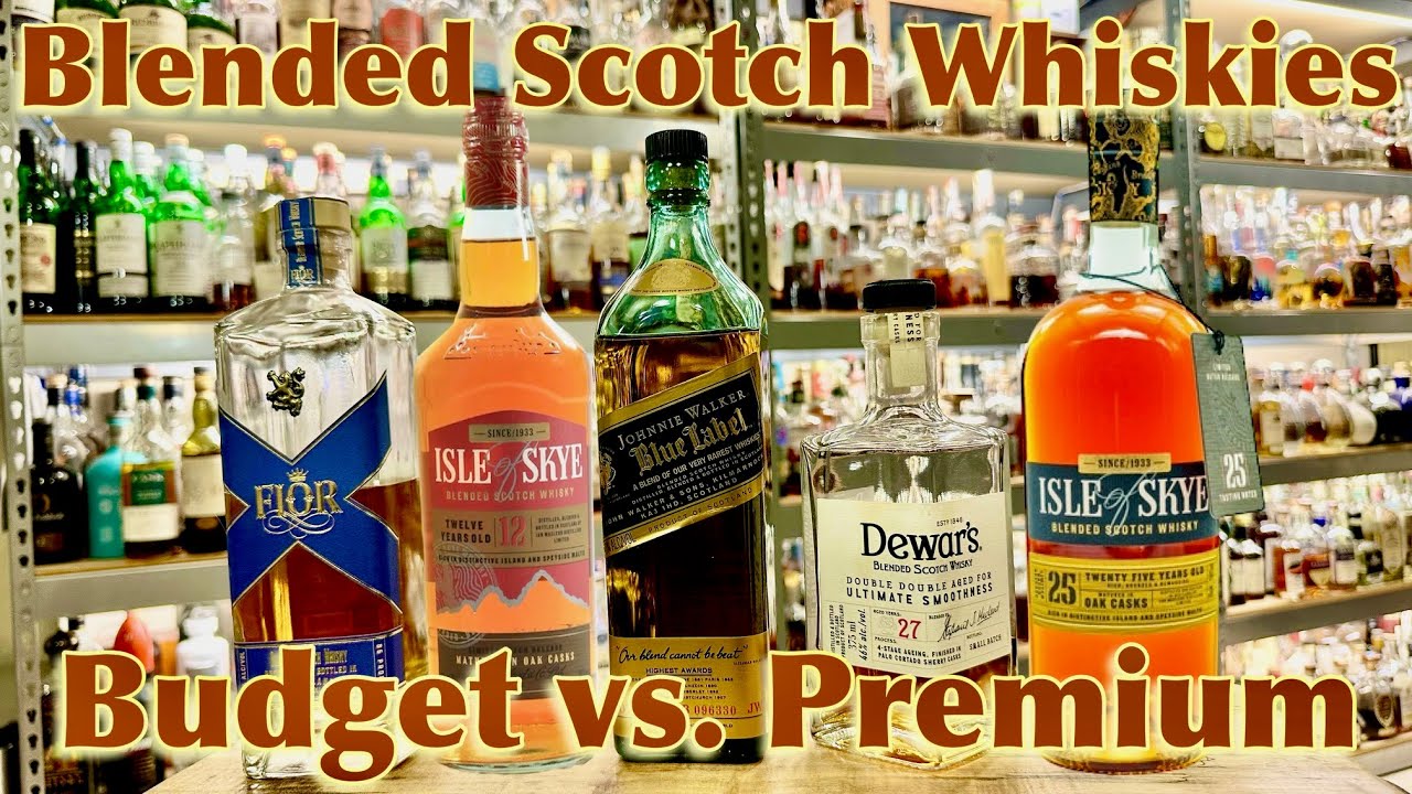 Budget vs. Premium Blended Scotch Whiskies