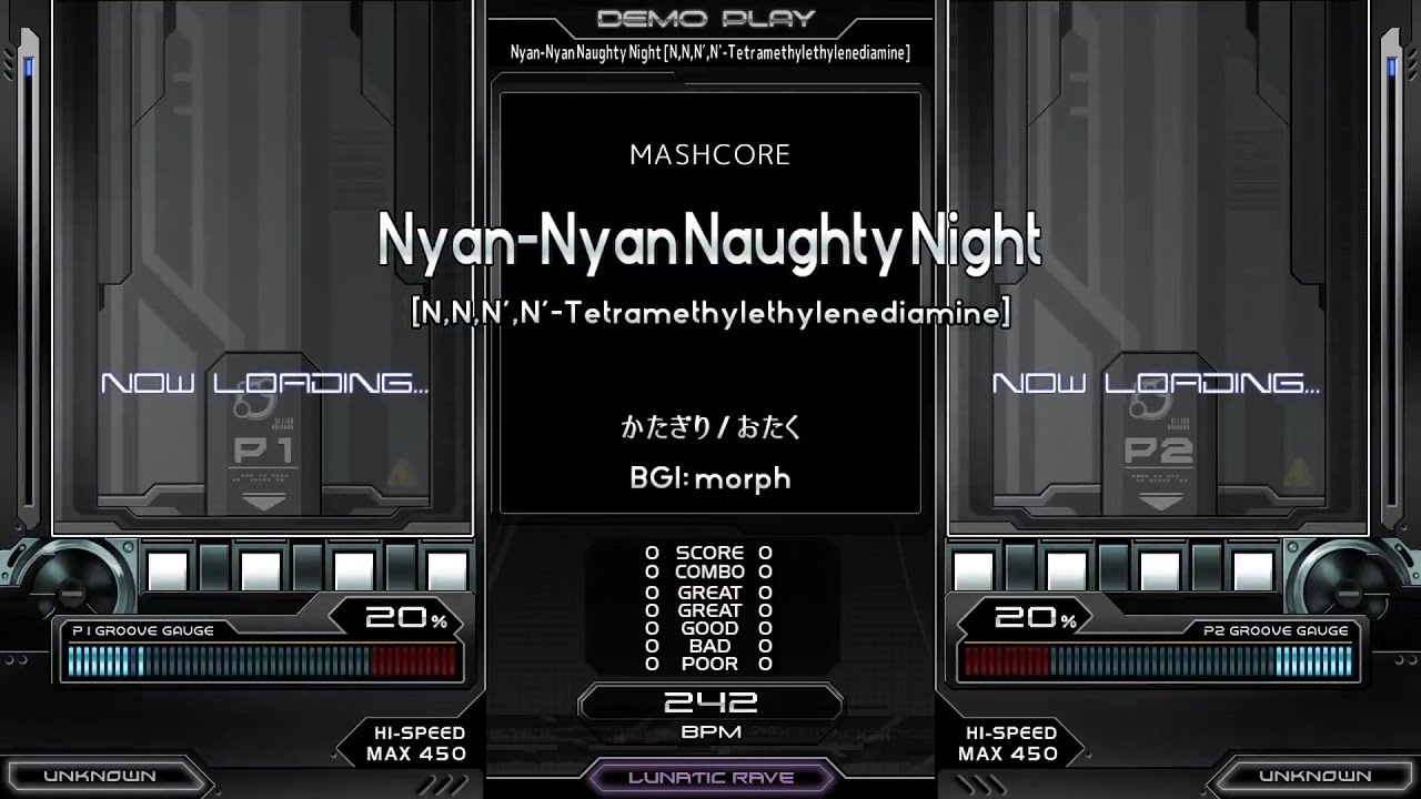 [BMS差分] st12 かたぎり - Nyan-Nyan Naughty Night (N,N,N′,N′-Tetramethylethylenediamine)