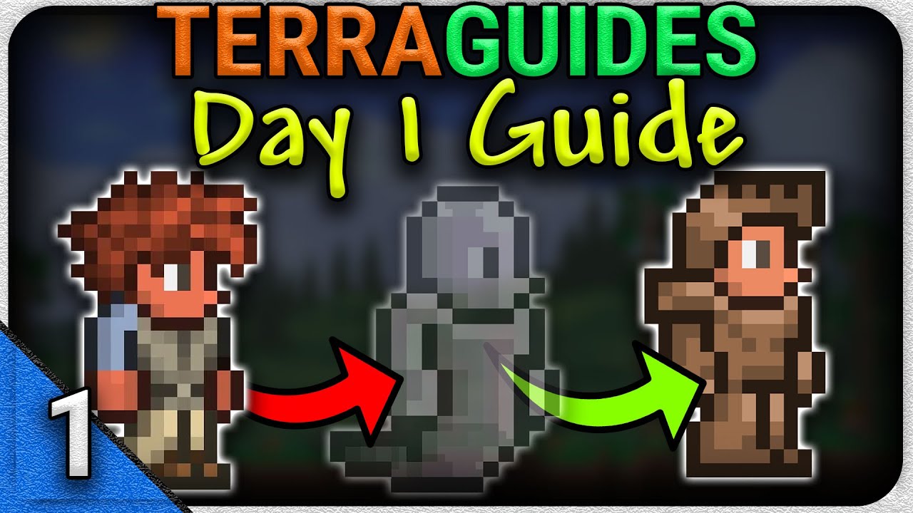 How NOT to Survive Your First Night in Terraria | TerraGuides Ep.1.