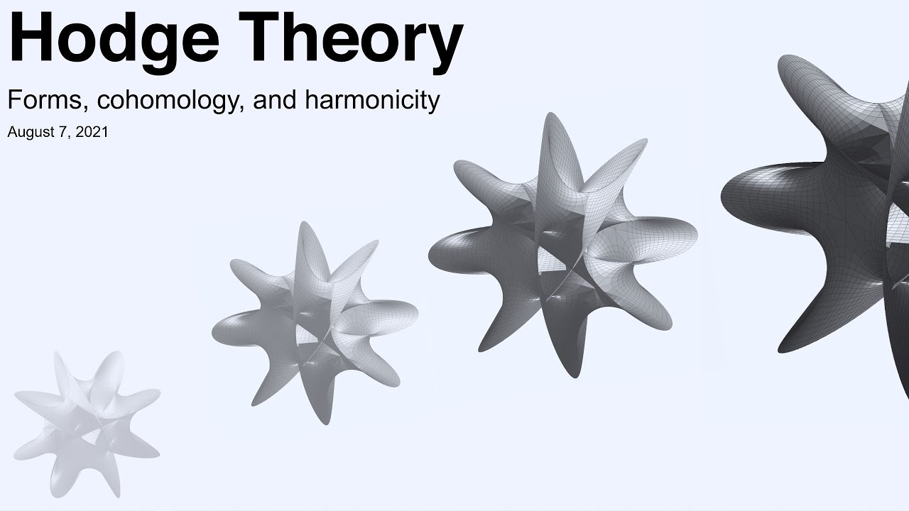 Recreational Lecture - Hodge Theory: Forms, cohomology, an harmonicity