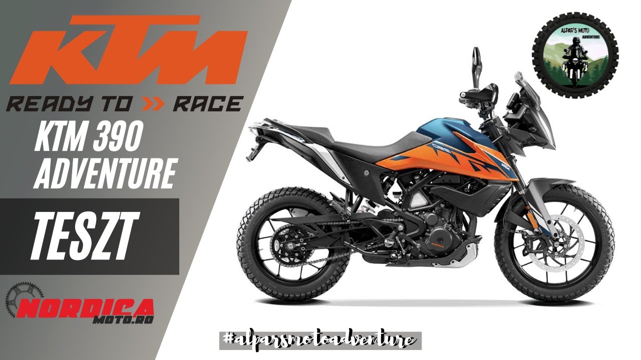 Teszt - KTM 390 Adventure 2023 #alparsmotoadventure #nordicamoto