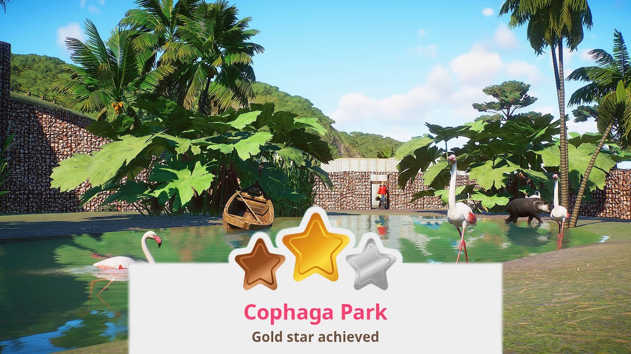 Planet Zoo Timed Scenario ⭐GOLD STAR⭐| Terrace Time | Cophaga Park