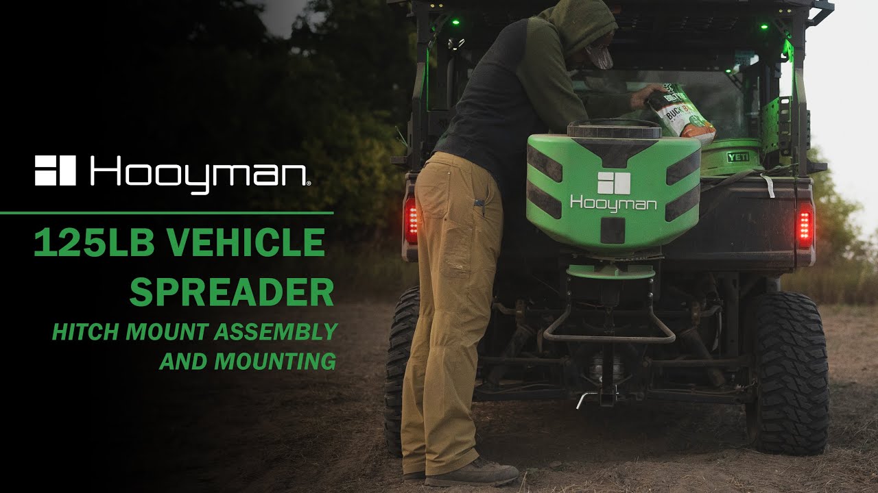 Hooyman Vehicle Spreader | Hitch Mount Assembly and Mounting