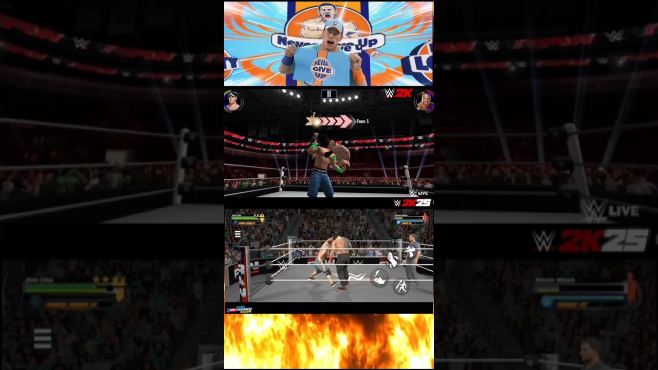 WWE 2K25 NETFLIX EDITION AND WWE 2K MOBILE EDITION FOR ANDROID #wwe2k25 #wwenetflix #gaming