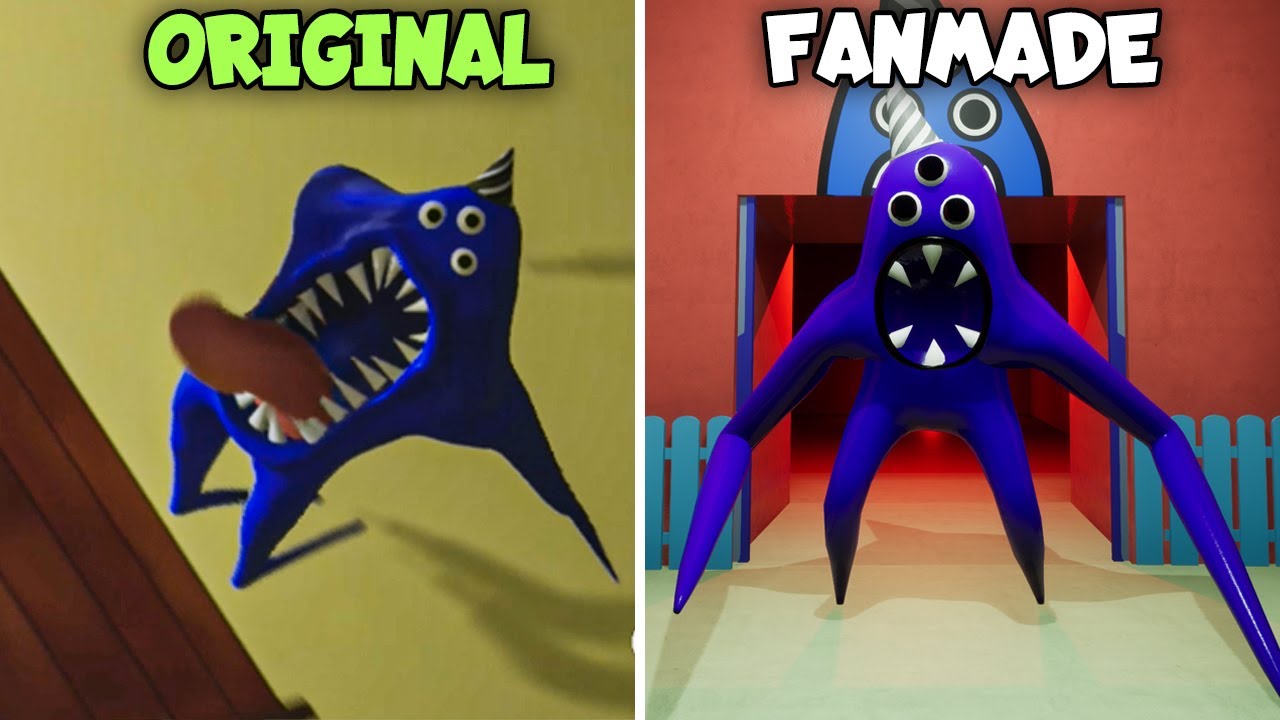 Garten of BanBan 2 - Original Chase Nabnab vs Fanmade