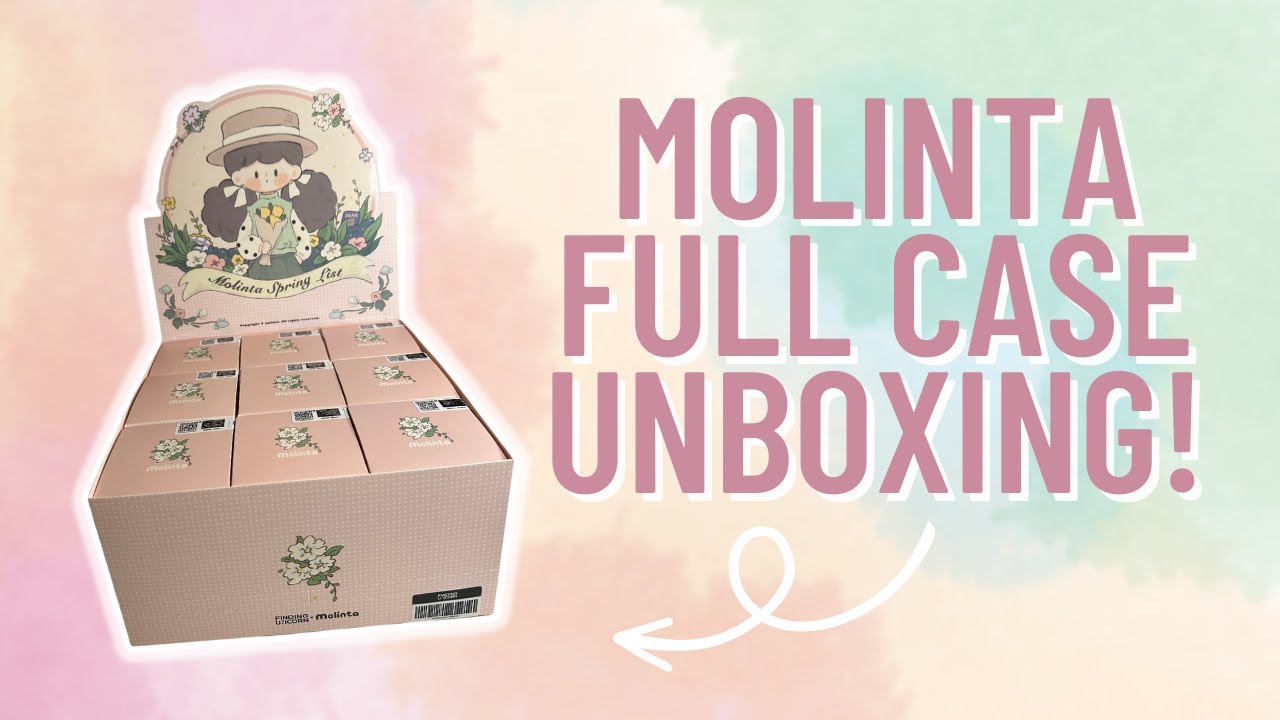 FULL CASE Unboxing | Molinta Spring List!