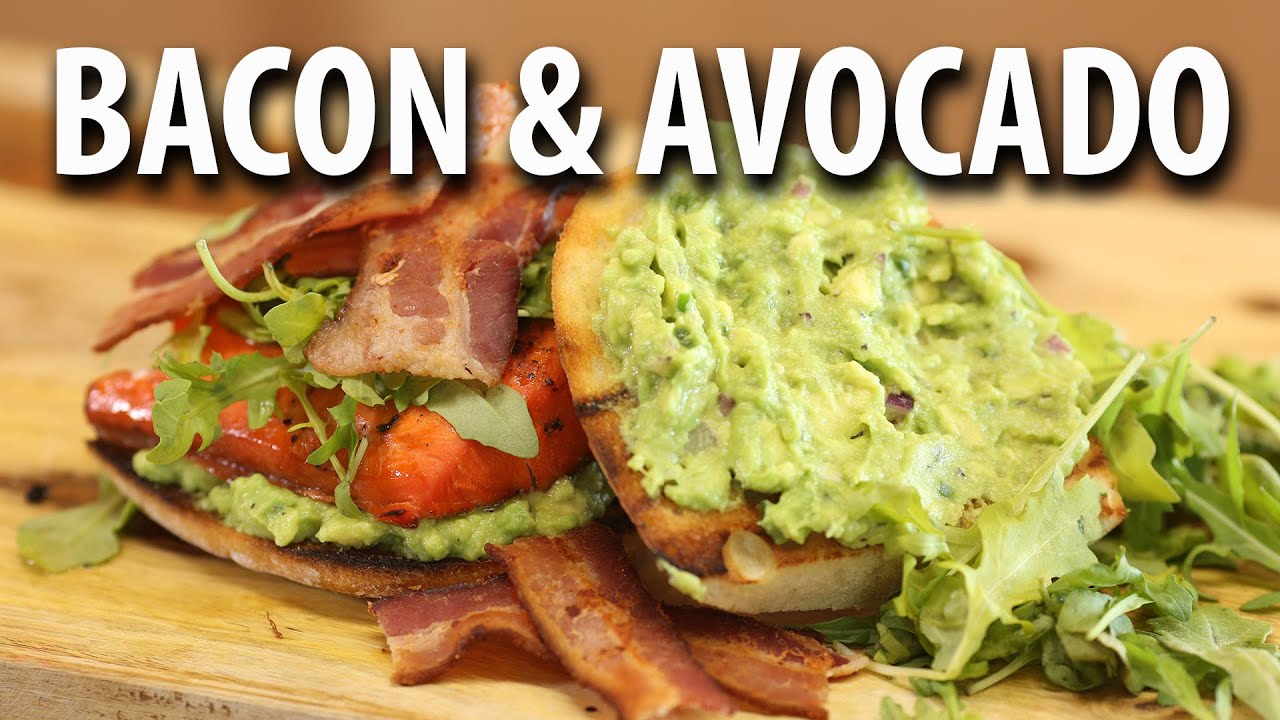 Bacon Avocado Grilled Salmon Sandwich  |  - BIG MEAT SUNDAY