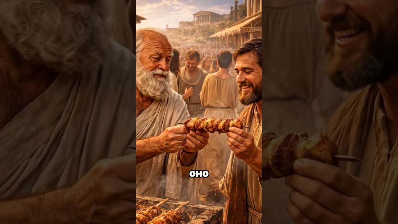 Что если, шашлык появился в Древней Греции? 🔥 🍖