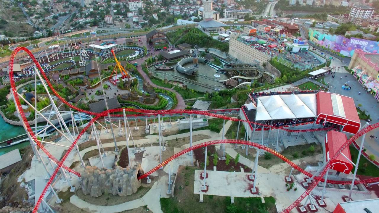 Vialand İstanbul Tema Park Havadan &Ccedil;ekim