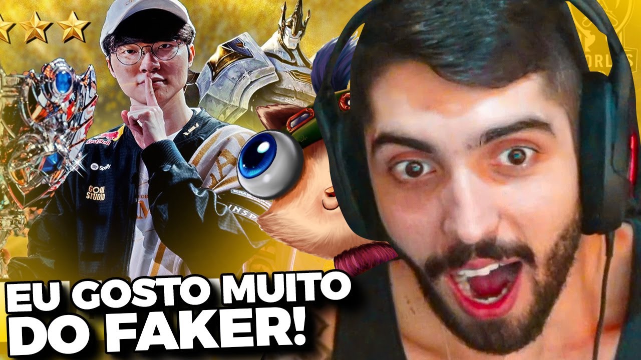 JUKES REACT BRONZIOCRE - O DIA QUE O FAKER QUEBROU TODOS OS RECORDES FINAL Worlds 2025