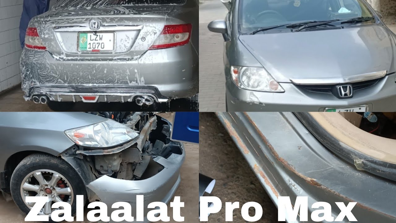 Honda City 2005 Model Restoration in Budget || Bumpers Change || Part 1