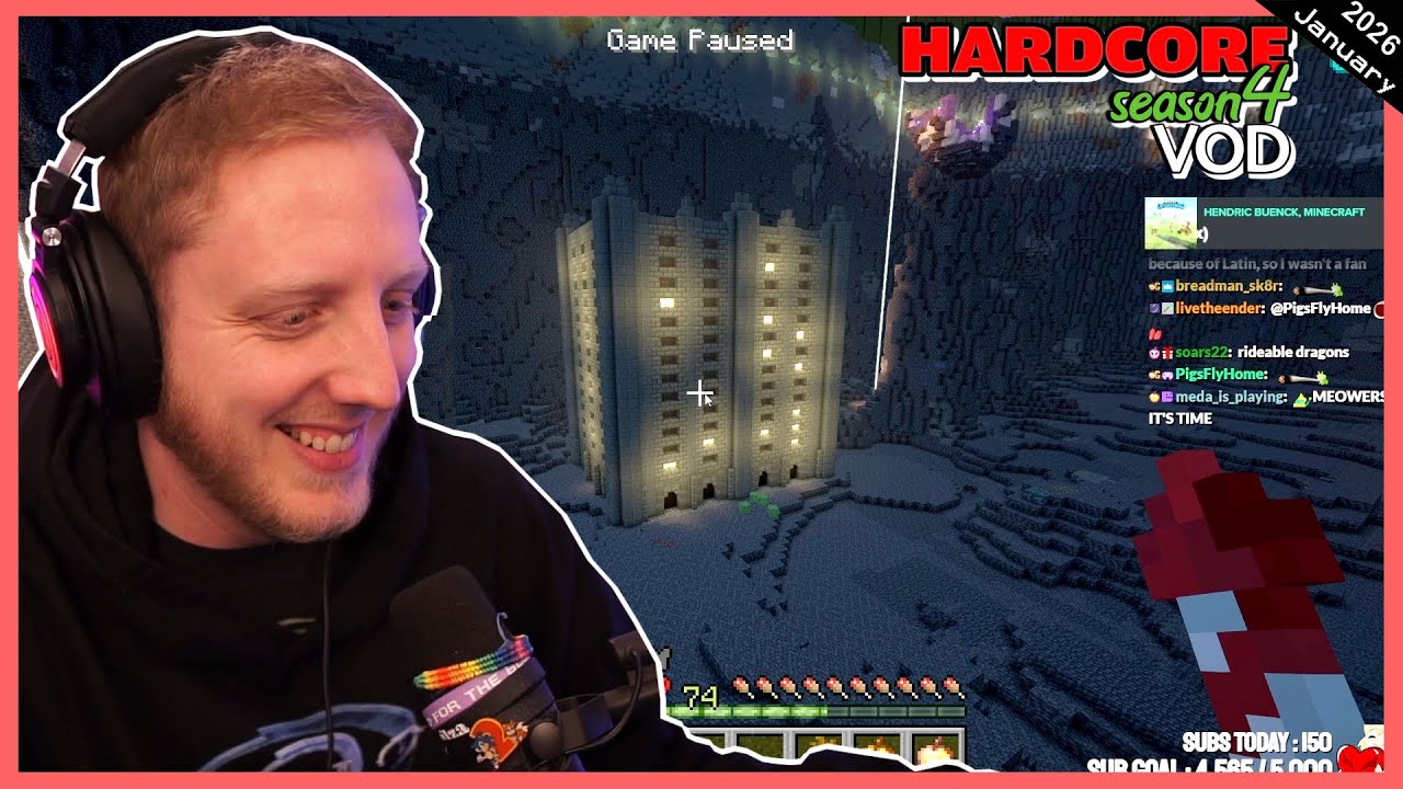 6&frac12;+ Years Hardcore World! [1.21.11] &bull; Philza VOD - Streamed on January 26 2026