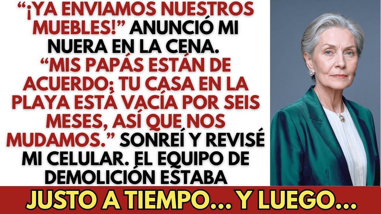 ¡Perfecto! Tu Casa en la Playa Está Vacía por Seis Meses – Mi Nuera Decidió Mudarse…