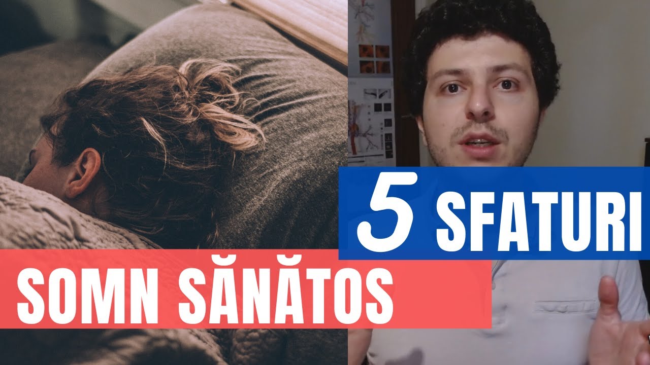 5 Sfaturi pentru un somn sănătos