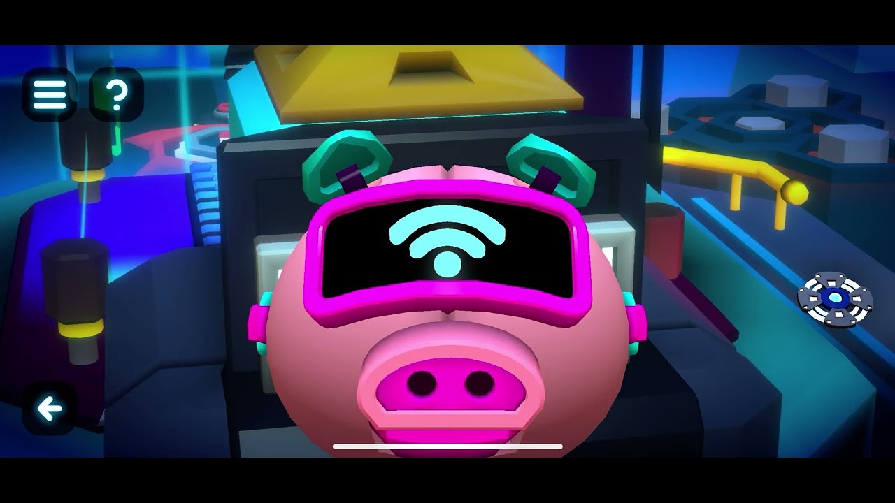 Tiny Robots Portal Escape. Lab Rat. 3 Stars Walkthrough.