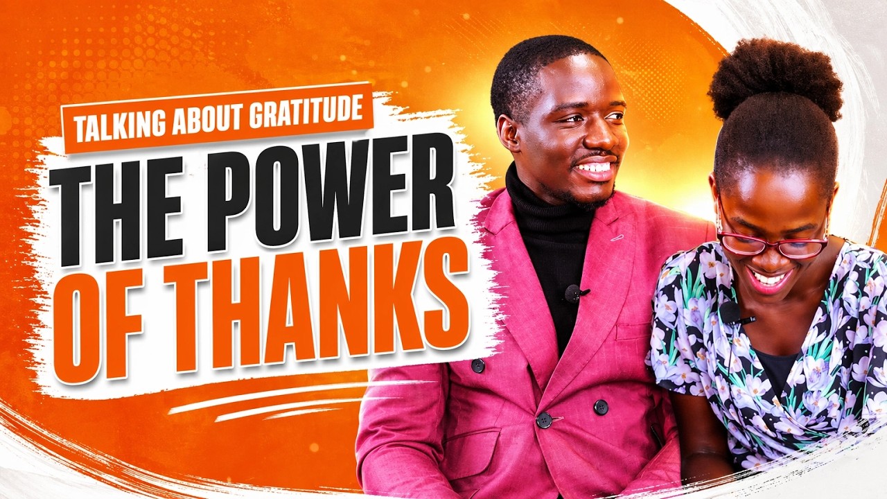 Talking about gratitude//Premiering tomorrow|| Benjamin and Deborah