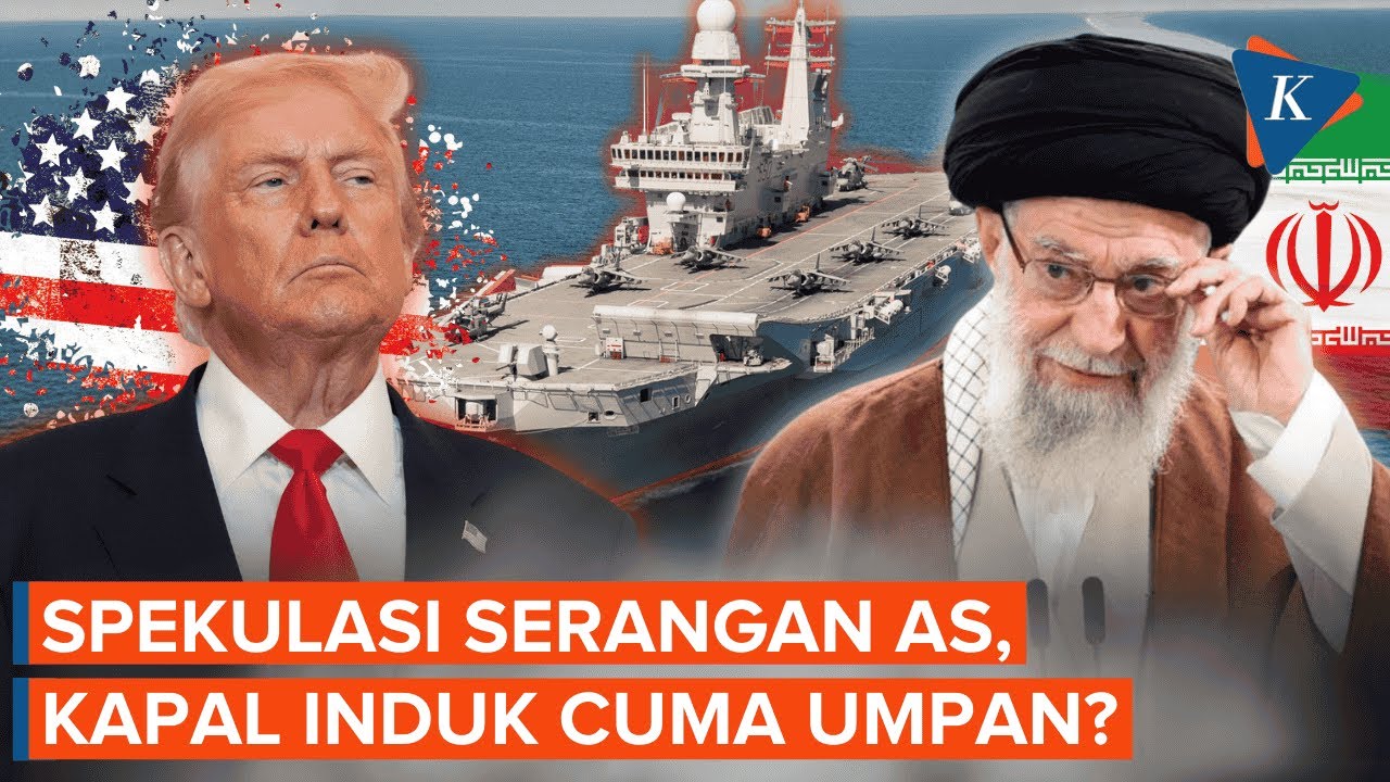 Pengalih Radar, Kapal Induk AS Umpan Serangan Senyap ke Iran?