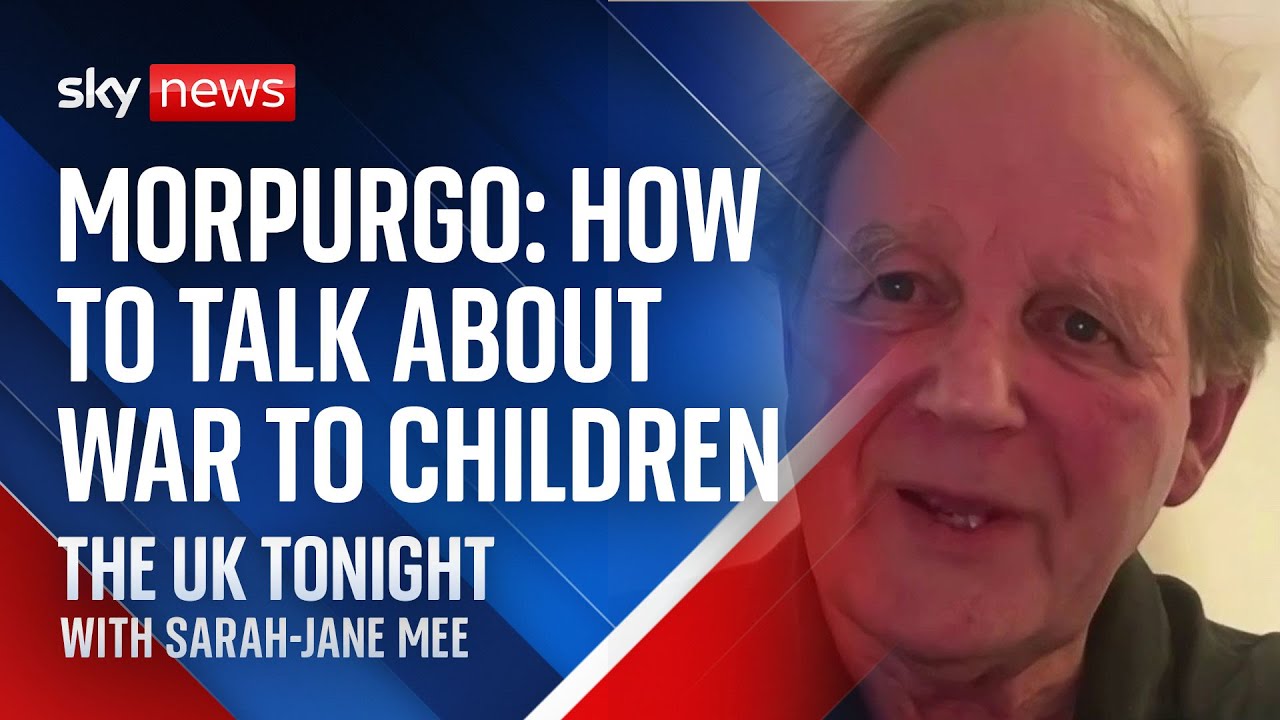 'Don't traumatise them': Sir Michael Morpurgo on talking to children about war