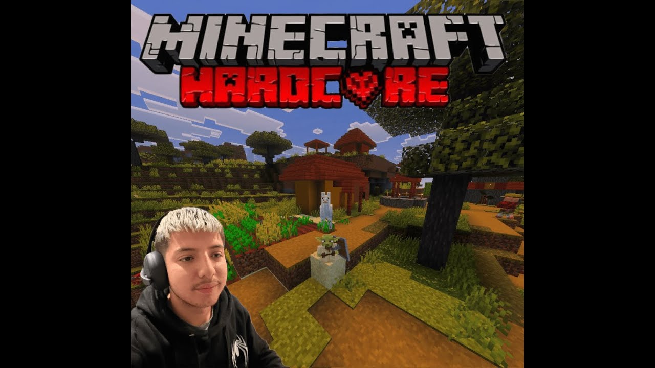Playing Minecraft Hardcore Days 1-10