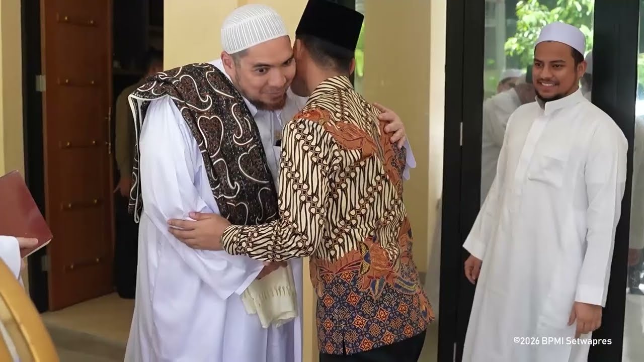 Wapres Silaturahmi ke Habib Jindan
