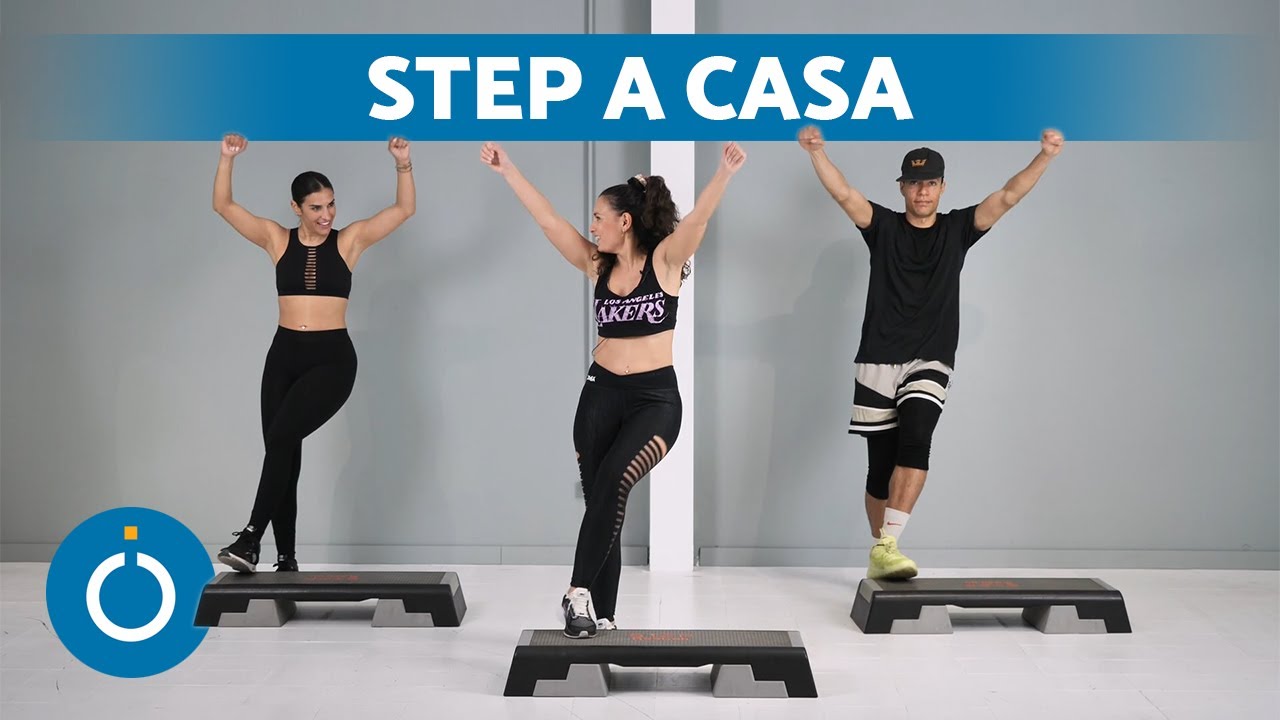 STEP base per PRINCIPIANTI (20 minuti) 🥵 Lezione di Step a casa