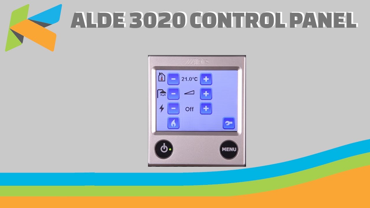 Как пользоваться системой центрального отопления с водяным контуром ALDE 3020