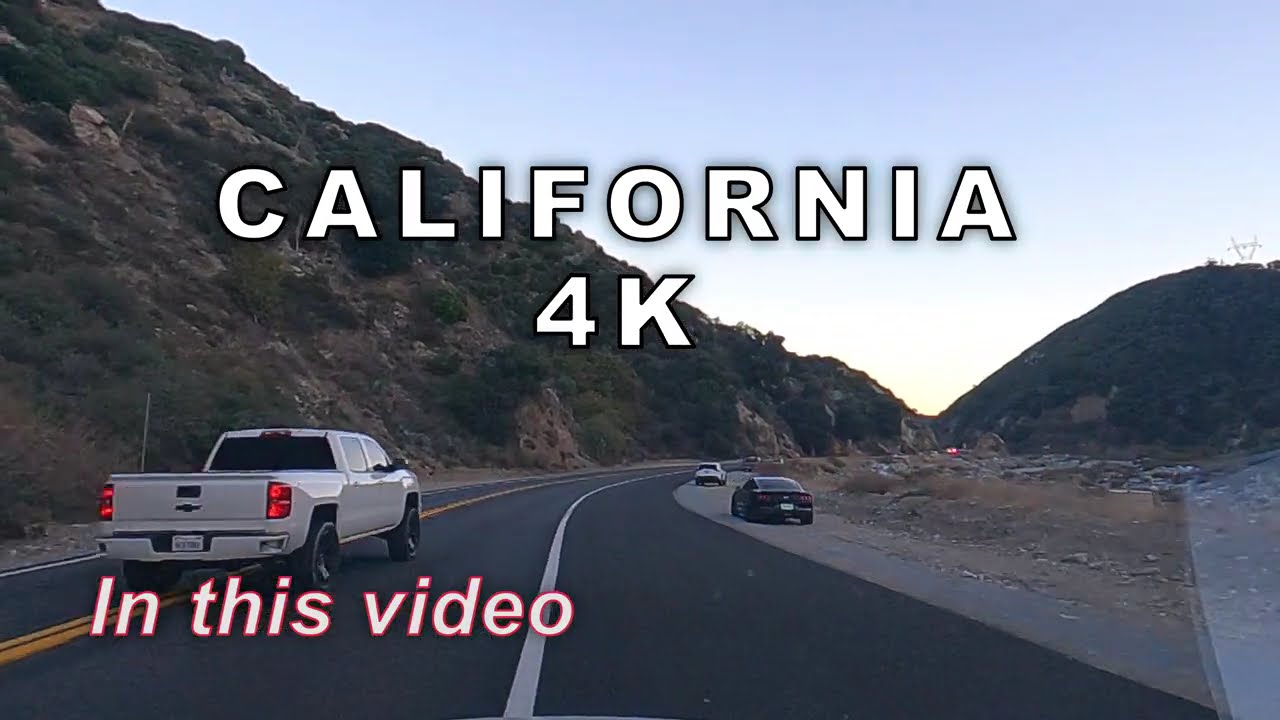 Bonita Falls California 4K | طريق جبلي