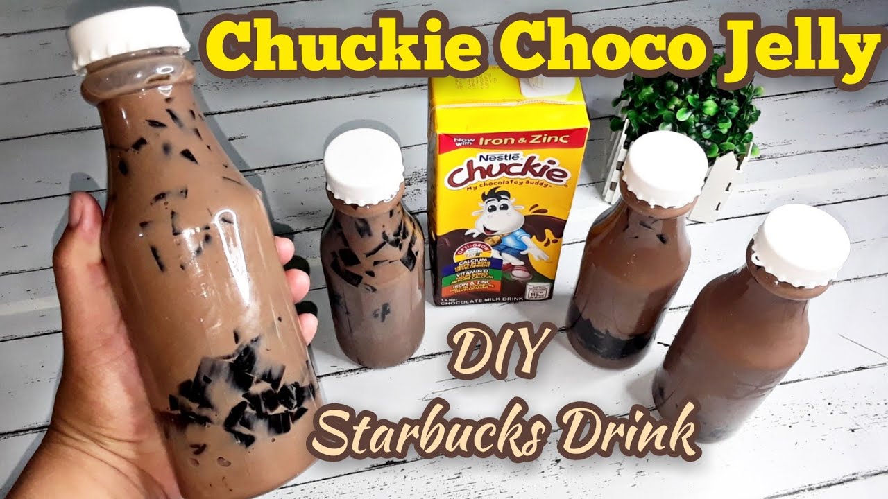 Chuckie Choco Jelly Recipe | DIY Starbucks Drink for only 200 pesos!