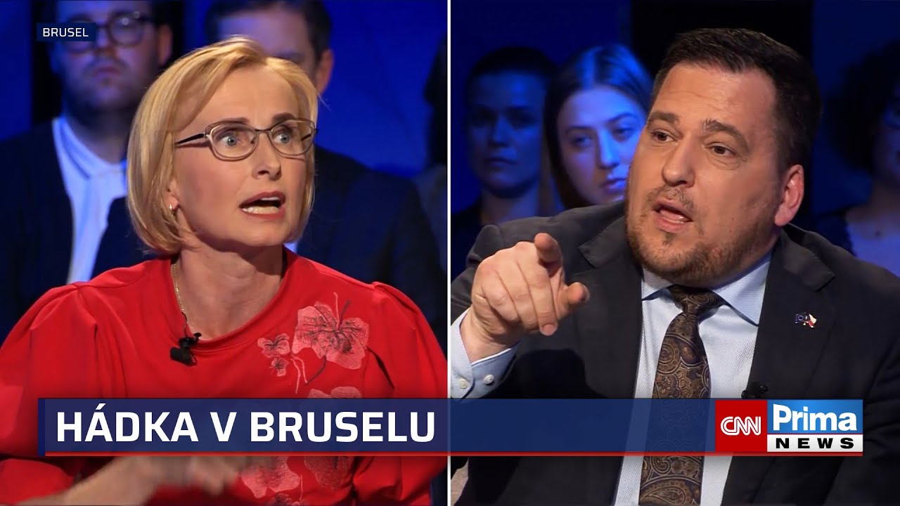 Hádka v Bruselu: Chci ti jednou provždy něco říct, začal Zdechovský. Nelži, křičela Konečná