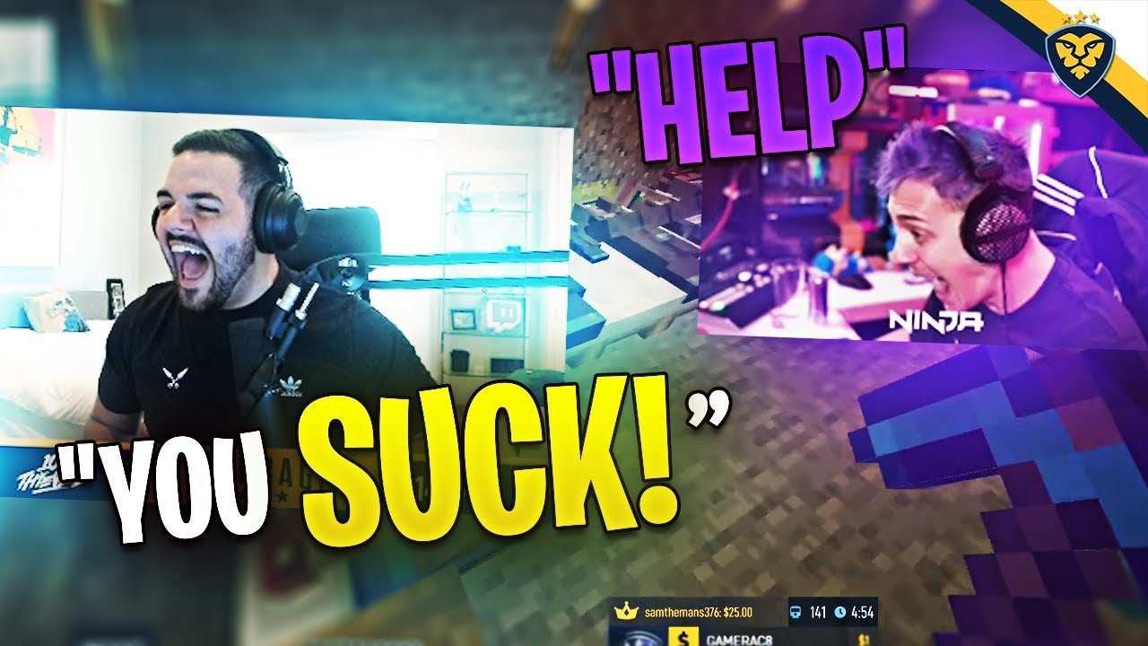 NINJA JOINS THE HUNTING! THINGS GET AFTER DARK QUICK! THE HUNTING (Minecraft)