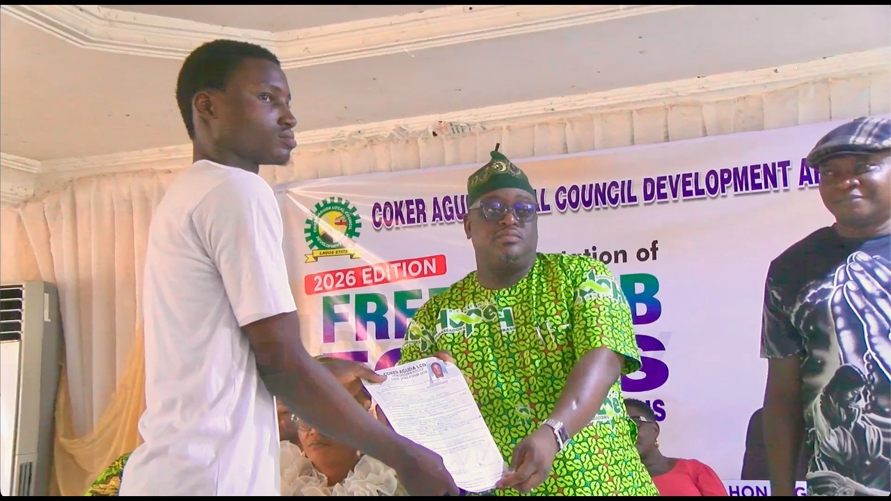 COKER-AGUDA LCDA EMPOWERS 300 INDIGENT STUDENTS WITH FREE JAMB FORMS
