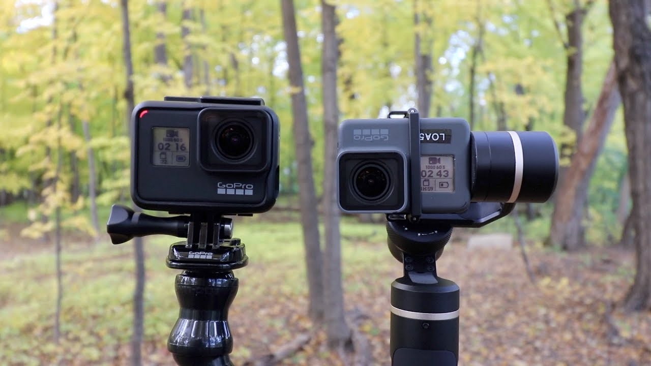 GoPro Hero 7 Black HyperSmooth vs Gimbal Stabilizer