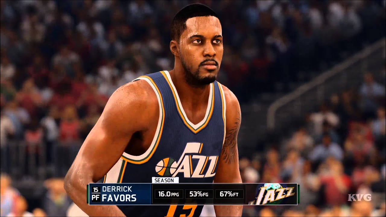 NBA Live 16 - Utah Jazz vs Houston Rockets Gameplay (XboxONE HD) [1080p60FPS]