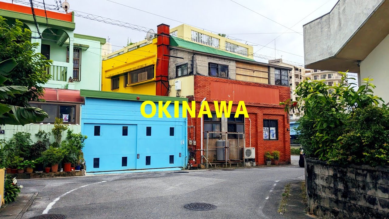 【4K】Okinawa Japan Walk | Ginowan City 沖縄県宜野湾市（2024/05/14）