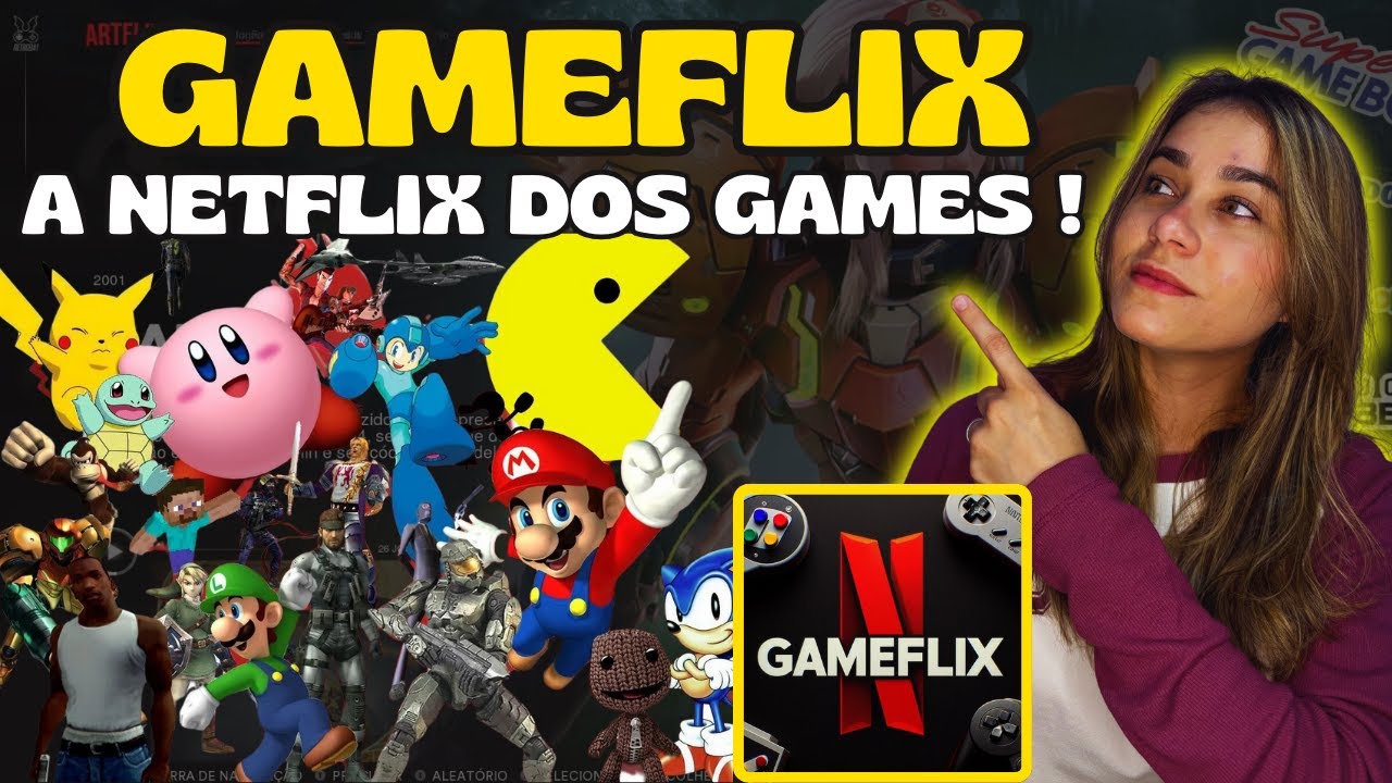🎮 GAME FLIX 2025 – O NETFLIX DOS GAMES RETRÔ! VALE A PENA? FUNCIONA? É BOM? 🎮