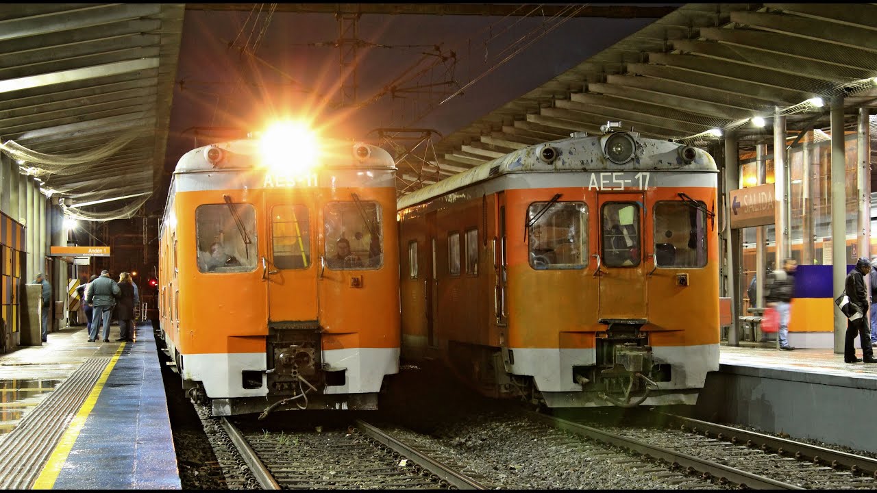 Trenes Argentinos en Chile - Ferrocarril Suburbano de Concepción (automotores AES).