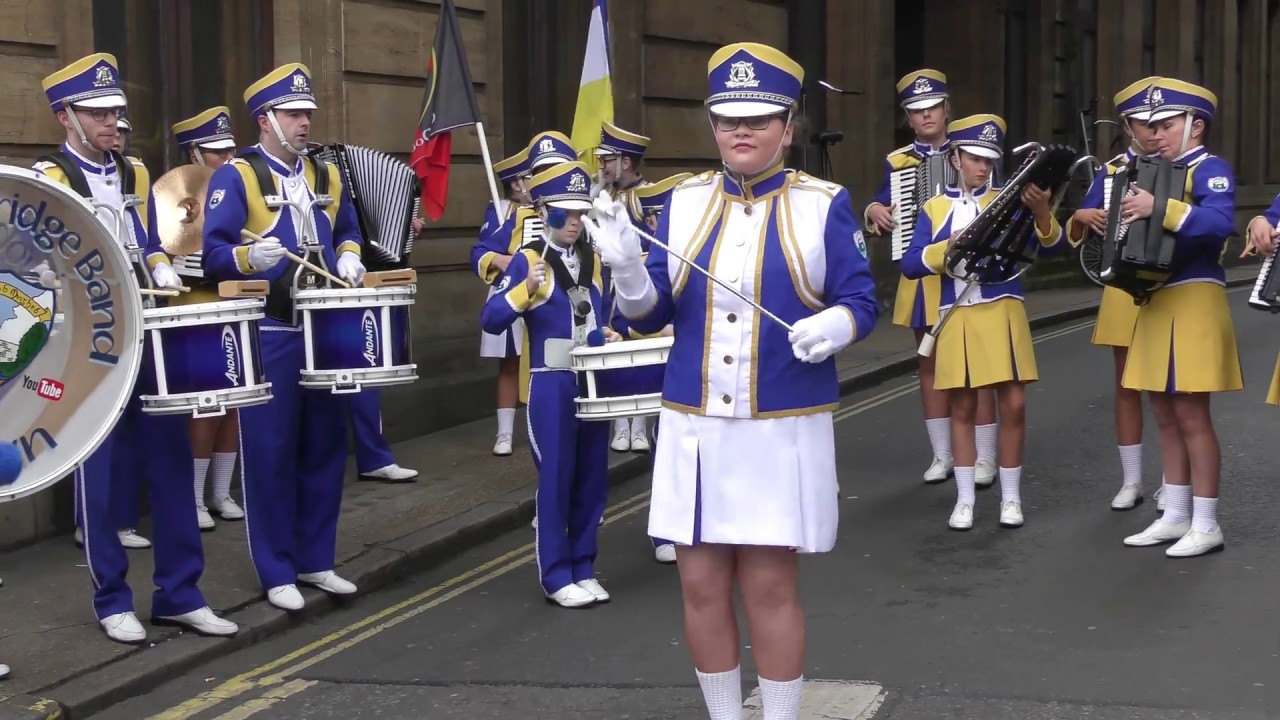 MAYOBRIDGE BAND CO. DOWN AT ST PATRICK'S WEEKEND IN TRAFALGAR SQUARE 19/03/17
