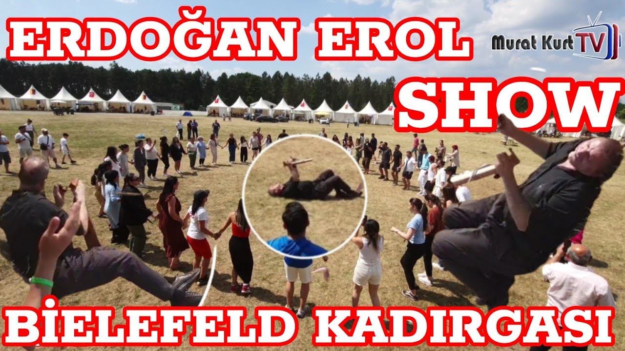 Erdoğan Erol Show●Çimenler Aşka Geldi●Almanya Bielefeld Karadeniz Kadırgası #2023 @muratkurttv