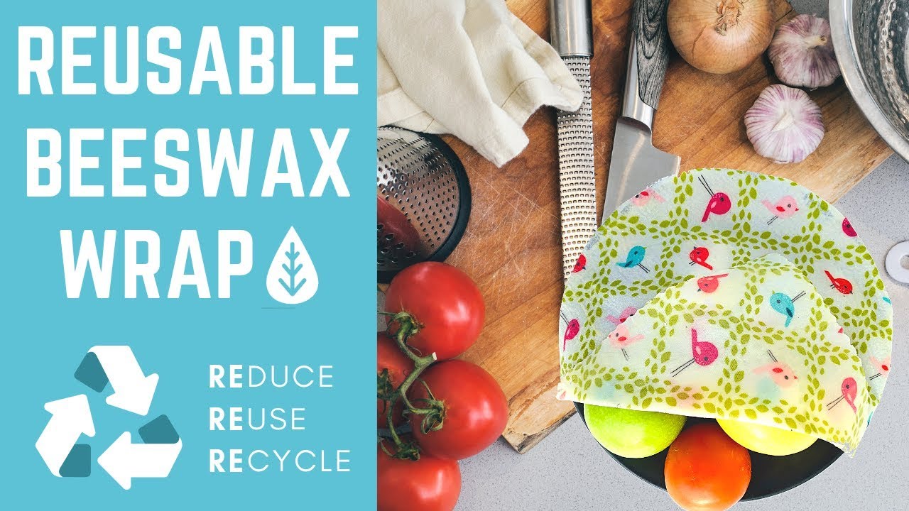 Reusable Beeswax Wrap - A Plastic-Free Cling Wrap Alternative | Earth Macros