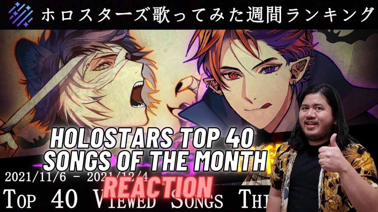 Holostars Reaction - Top 40 Songs of the Month! || Amazing yet so Underrated!