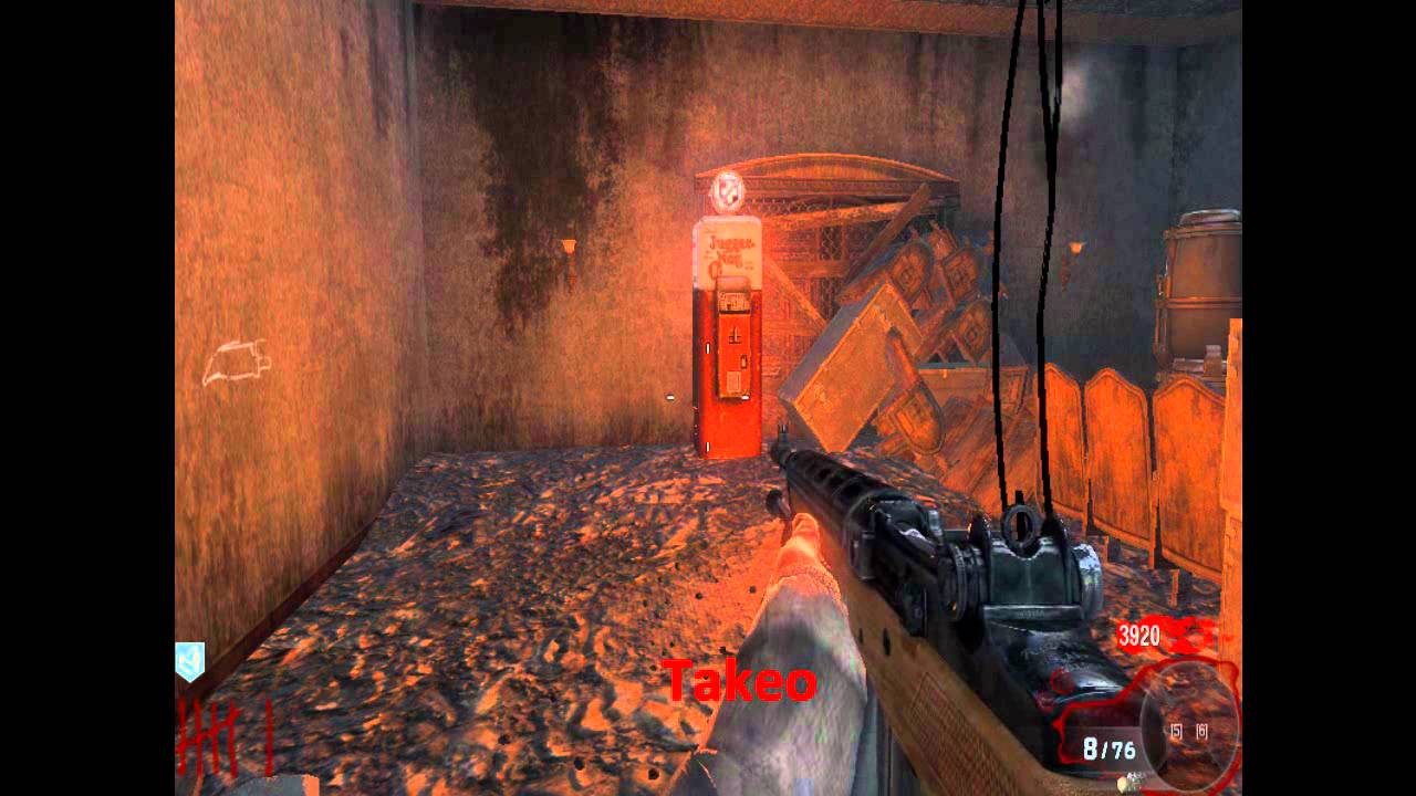 Dempsey,Nikolai,Takeo and Richtofen are drinkin juggernog