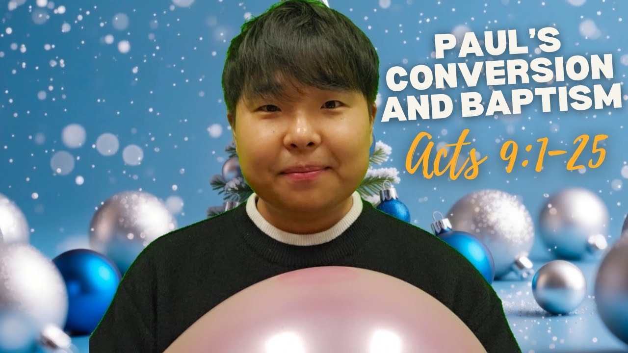 [차세대주일예배] Paul's Conversion And Baptism (Acts 9:1-25) 02082026 얼바인온누리교회