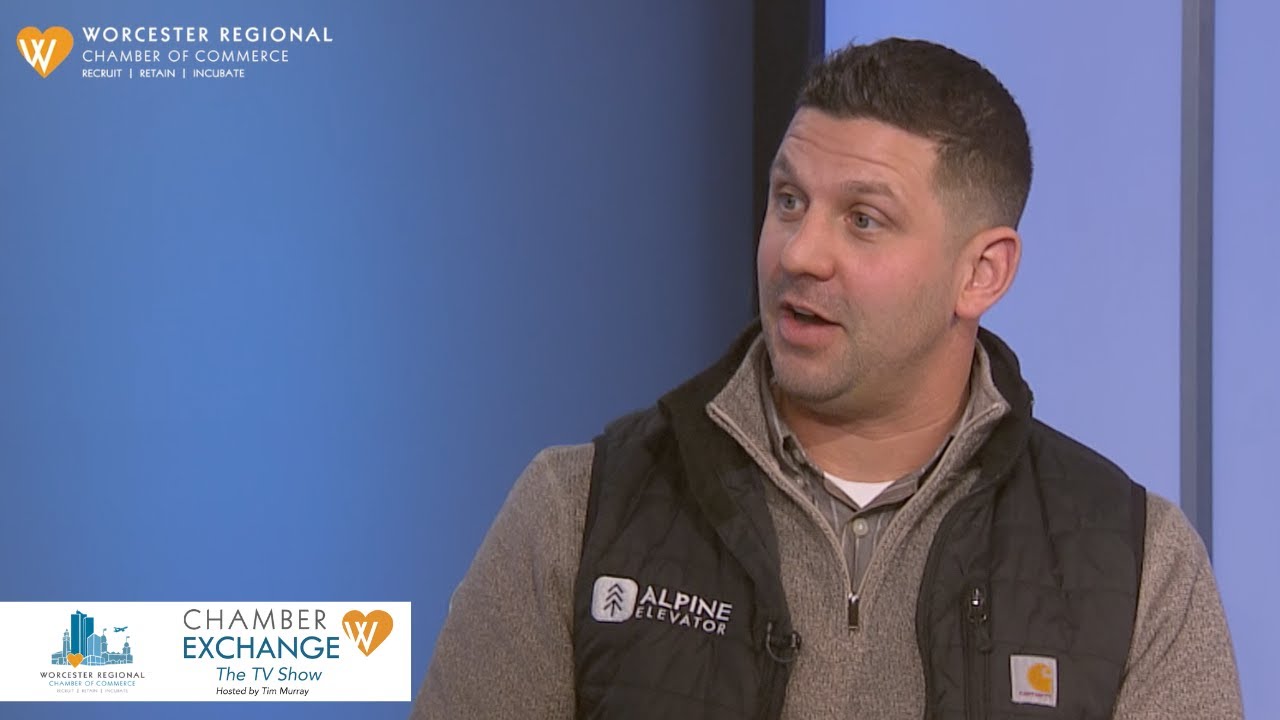 Chamber Exchange the TV Show- Matt Cote, Owner, Alpine Elevator