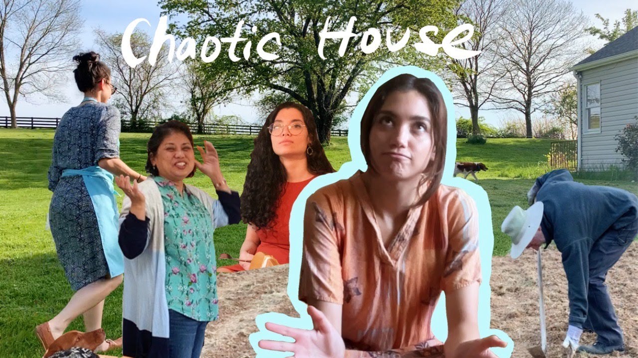 Chaotic House: creating a garden and arranging funeral flowers ft. leeks