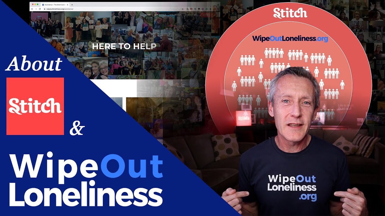 About Stitch & WipeOutLoneliness.org