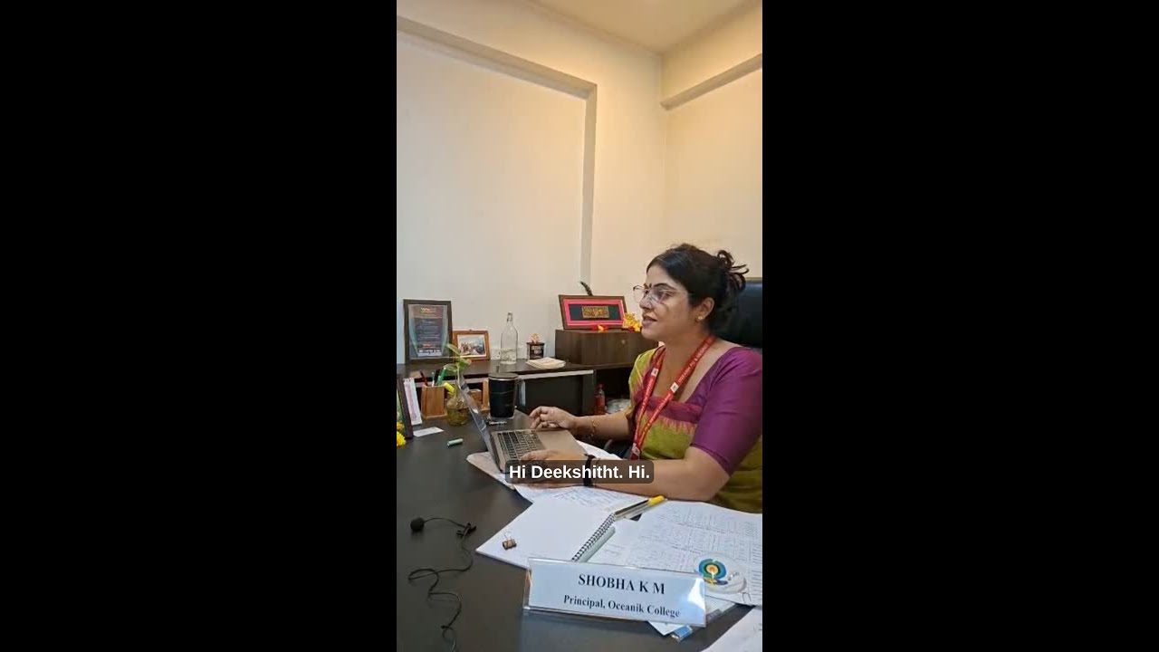 A Journey Beyond Vision | Deekshith’s II PUC Commerce Story at Oceanik Education Society