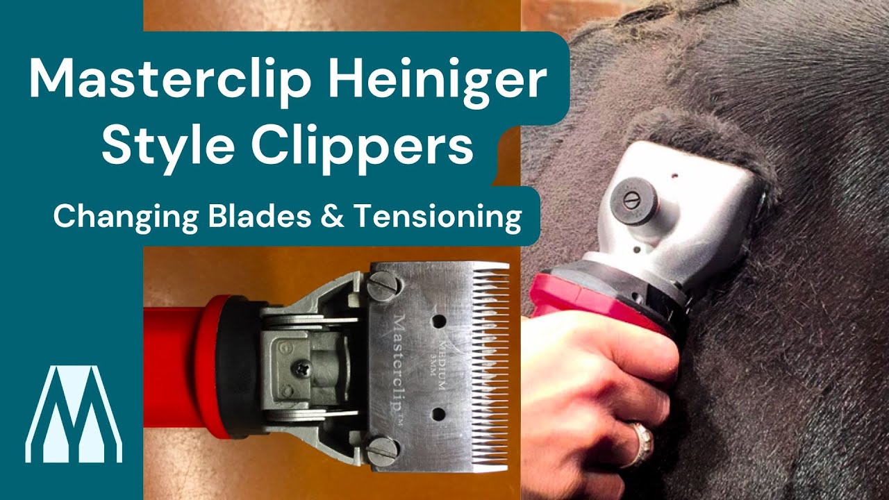Замена лезвий и натяжение машинки для стрижки Heiniger — Masterclip HD Roamer Hunter Ranger