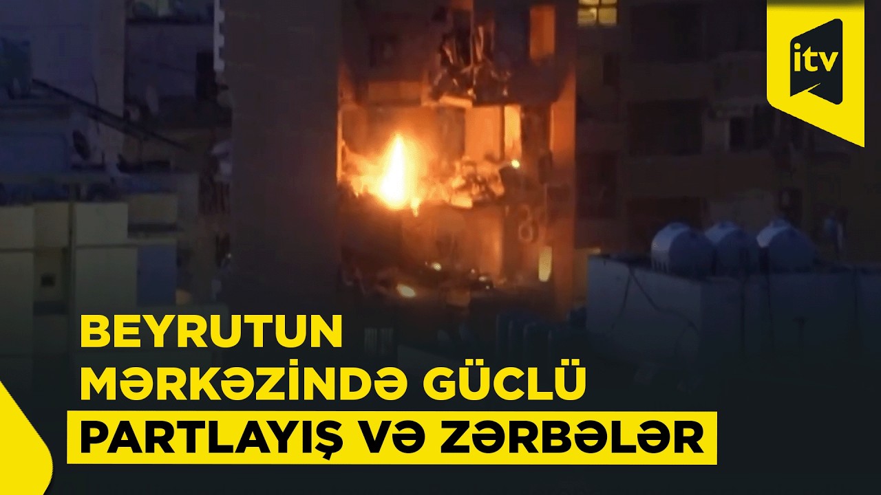 Livanın paytaxtına ağır zərbə: ölən və yaralananlar var